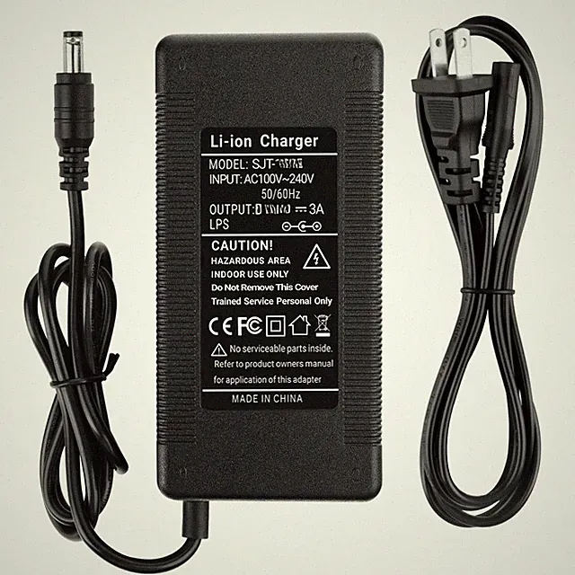 42V 3A AC Adapter Charger For Qlife Cityone 36V Battery Mountain Electric Power