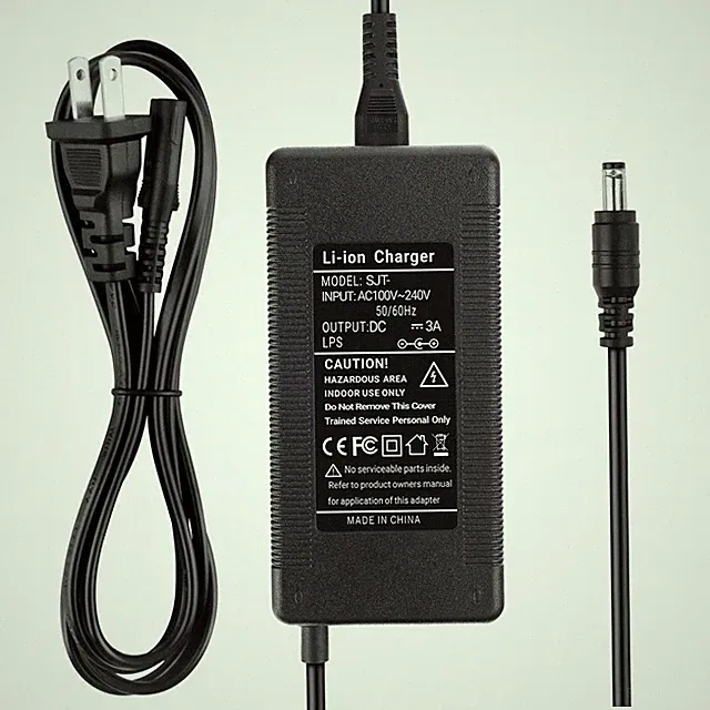 42V 3A AC Adapter Charger For Qlife Cityone 26" Electric Bike 36V Battery Power