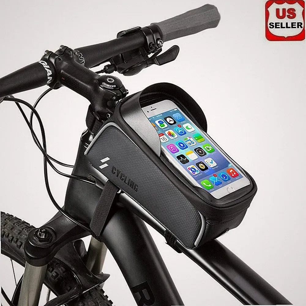 qlife bike/bicycle phone front frame bag