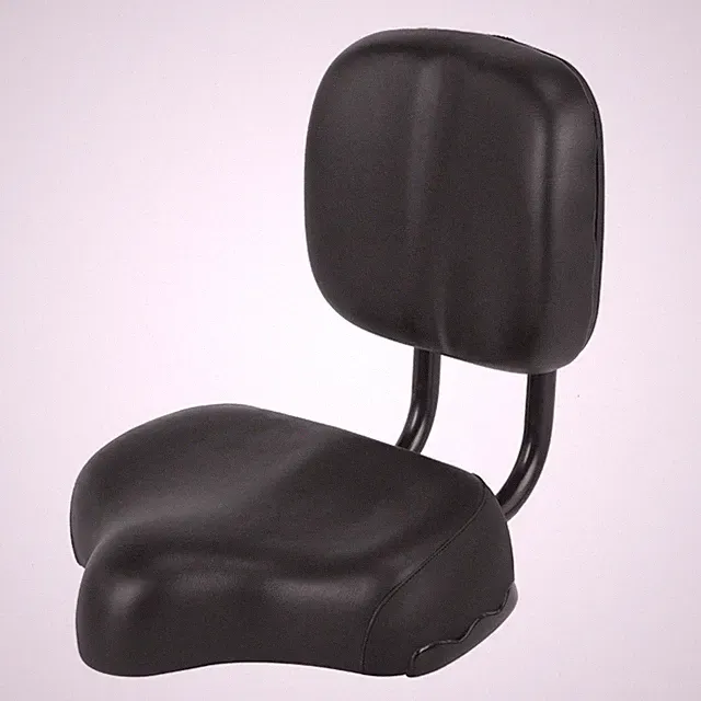 Comfortable Bike Seats for Men / Women Wide with Backrest F6C5