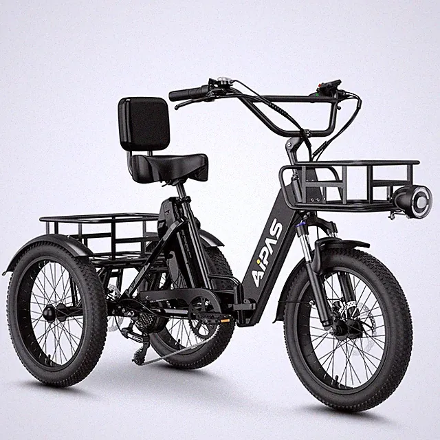 Electric Tricycle for Adults, 20" Fat Tire 3 Wheel Electric Trike 1300W 90Miles