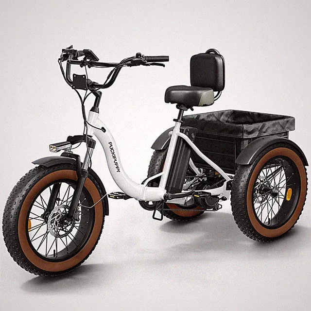 Electric Tricycle for Adults, 20" Fat Tire 3 Wheel Electric Trike 960W 55Miles