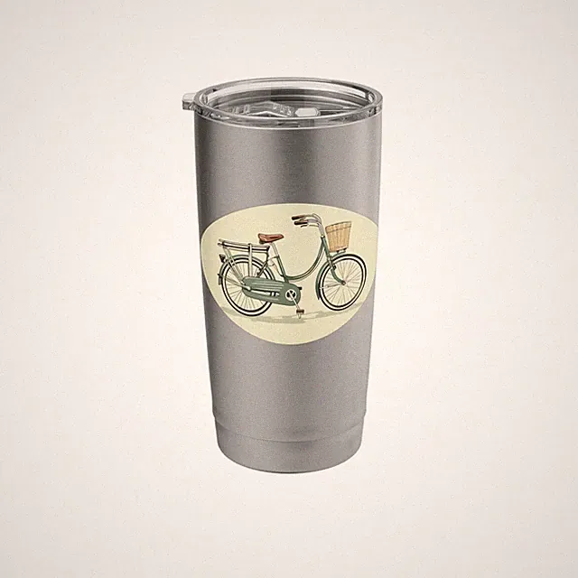 Kids Bike w/ Basket & Stainless Tumbler for Boys & Girls - Great Deal!