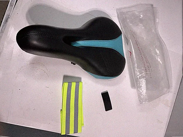 Mens / Women Blue Black Bicycle Seat X00240MYZJ - E E