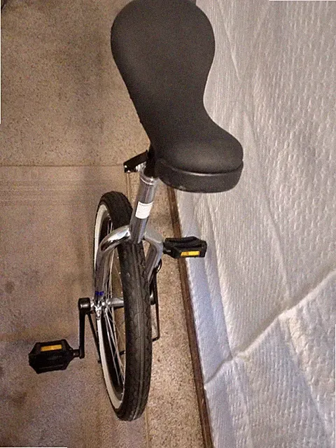 Unicycle With Stand